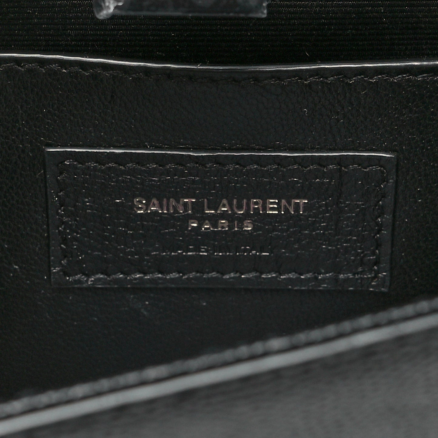 Grain De Poudre Small Monogram Monochrome Kate Satchel Black
