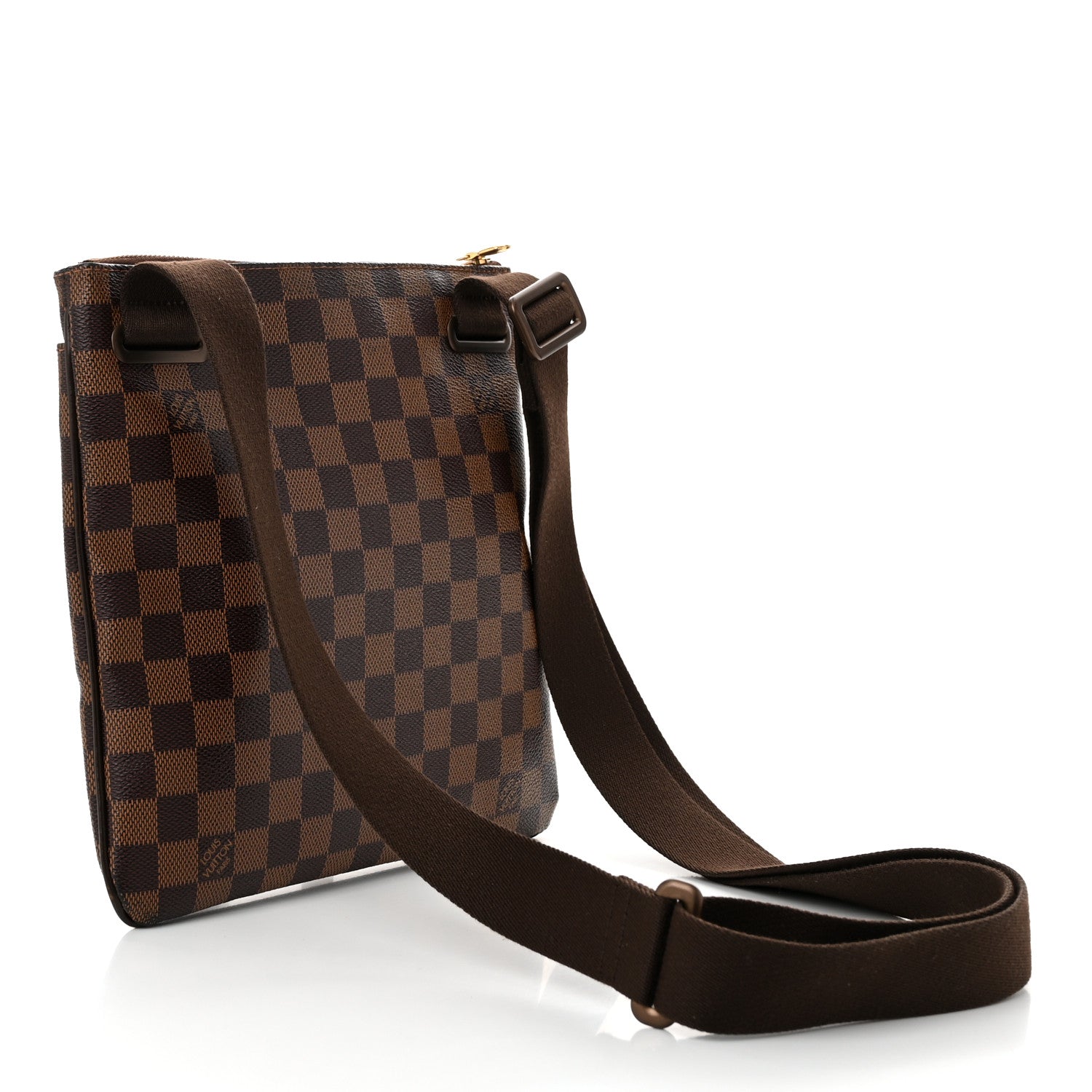 Louis Vuitton Damier Ebene Brooklyn Flat Pochette 3 of 10