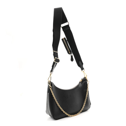 Prada Saffiano Lux Re-Edition 2005 Shoulder Bag Black 3 of 12