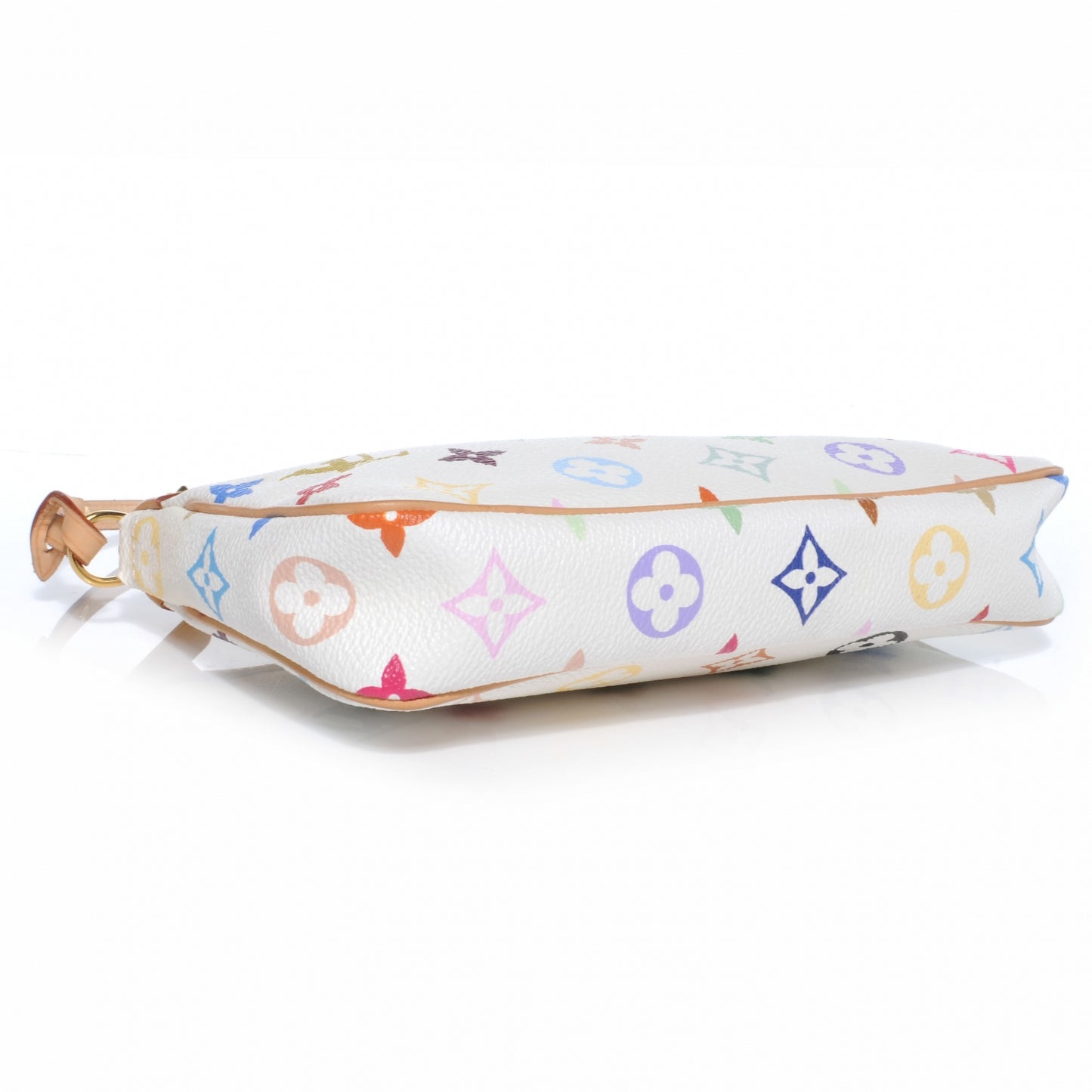 Monogram Multicolor Pochette Accessories White