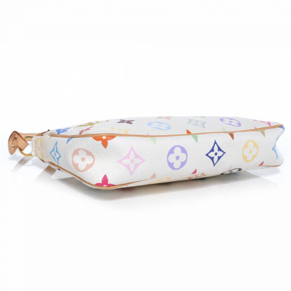 Louis Vuitton Monogram Multicolor Pochette Accessories White 4 of 7