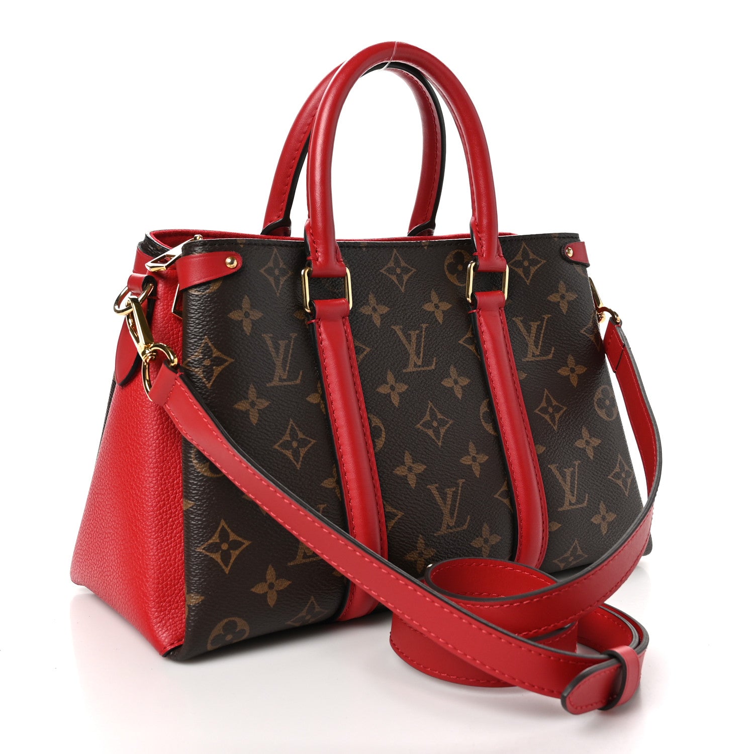Louis Vuitton Monogram Soufflot BB Cherry 3 of 12