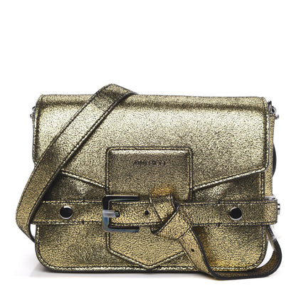 Jimmy Choo Metallic Goatskin Lexie S Crossbody Gold 1 of 9