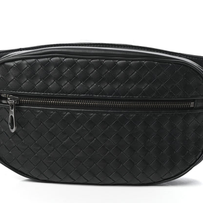 Bottega Veneta Nappa Intrecciato Belt Bag Black 7 of 9