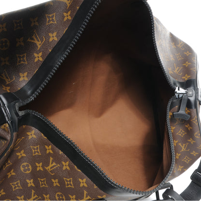Louis Vuitton Monogram Waterproof Keepall Bandouliere 55 5 of 7