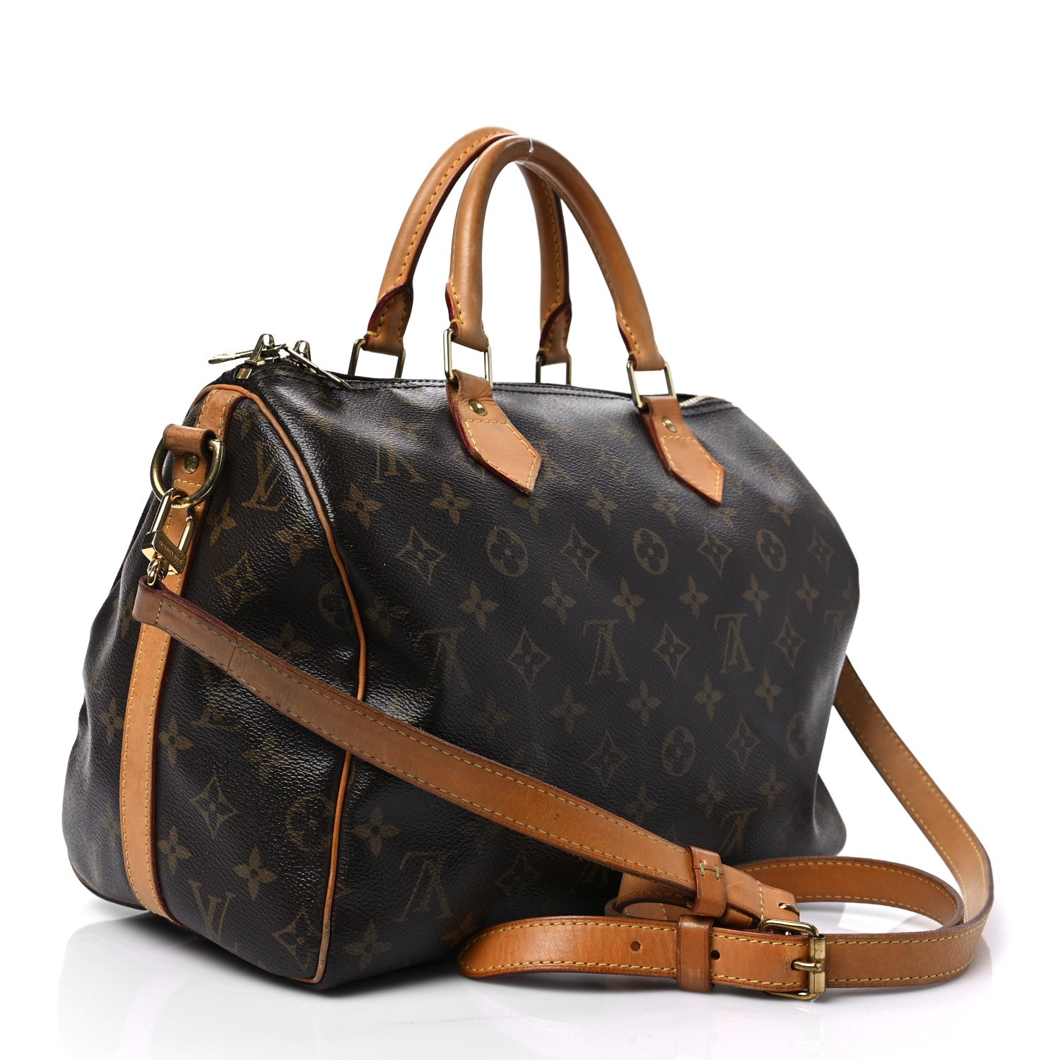 Louis Vuitton Monogram Speedy Bandouliere 30 2 of 10