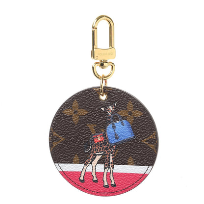 Louis Vuitton Monogram 2017 Christmas Animation Bag Charm Key Holder 1 of 5