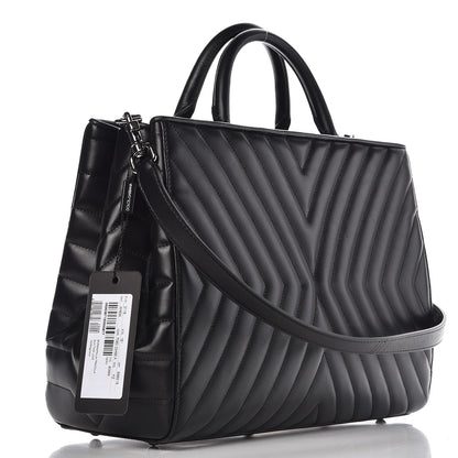 Dolce & Gabbana Calfskin Matelasse Glam Love Tote Black 3 of 9