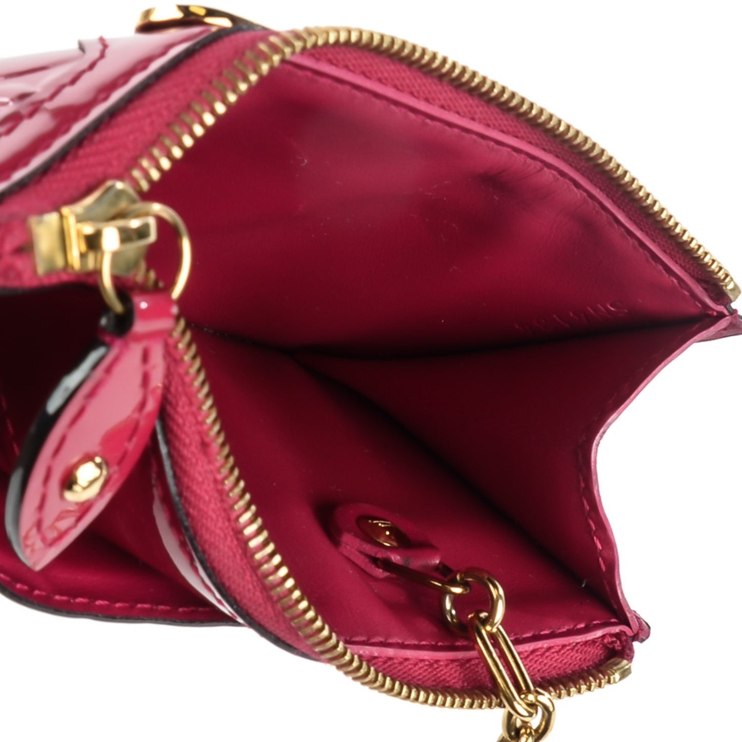 Vernis Key Pouch Rose Indien