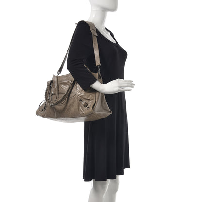 Balenciaga Agneau Classic Hardware Part Time Gris Poivre 2 of 12