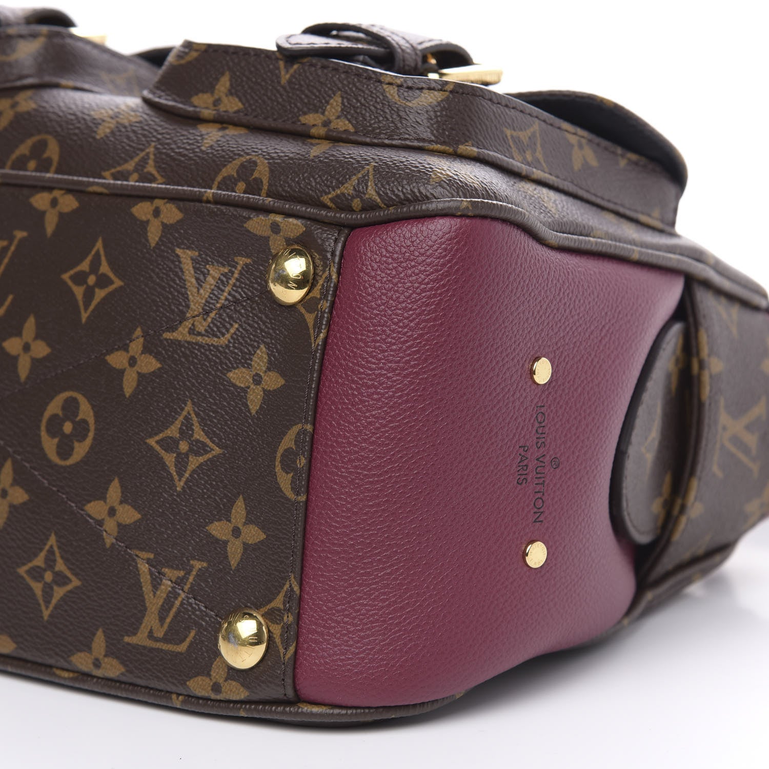 Louis Vuitton Monogram Manhattan NM Raisin 9 of 9