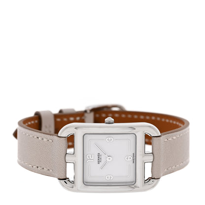 Hermes Stainless Steel Swift 23mm Cape Cod Quartz Watch Gris Perle 2 of 5