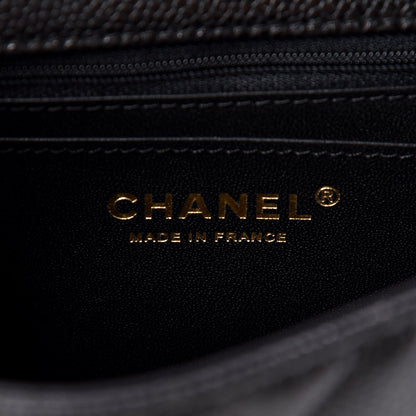 Chanel Caviar Quilted Mini Rectangular Flap Black 6 of 9