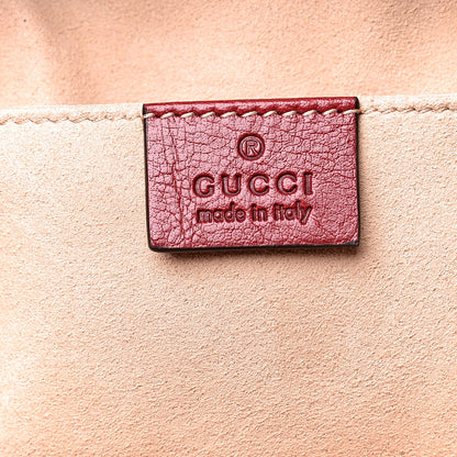 Gucci Piuma Lux Calfskin Small Re(Belle) Crossbody Bag Romantic Cerise 5 of 10