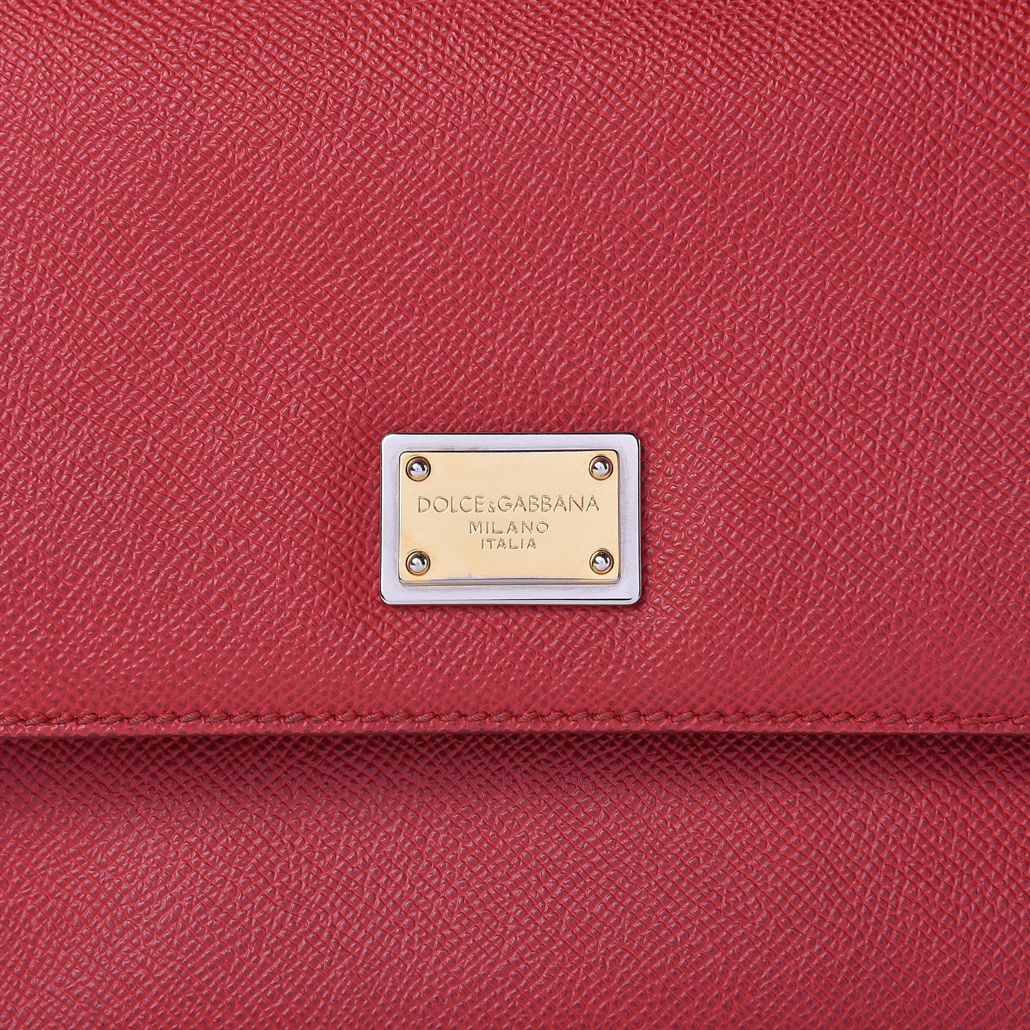 Dolce & Gabbana Dauphine Medium Miss Sicily Satchel Dark Red 7 of 20