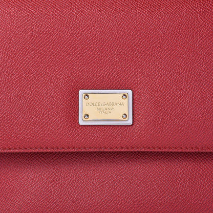 Dolce & Gabbana Dauphine Medium Miss Sicily Satchel Dark Red 7 of 20