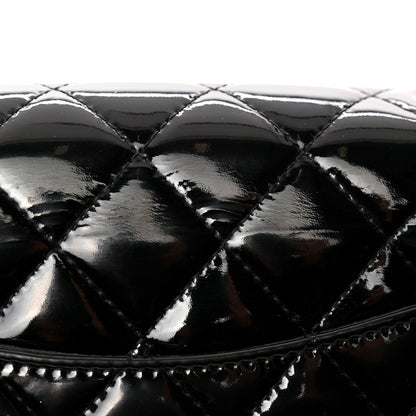 Chanel Patent Calfskin Quilted Mini Rectangular Flap Black 13 of 13