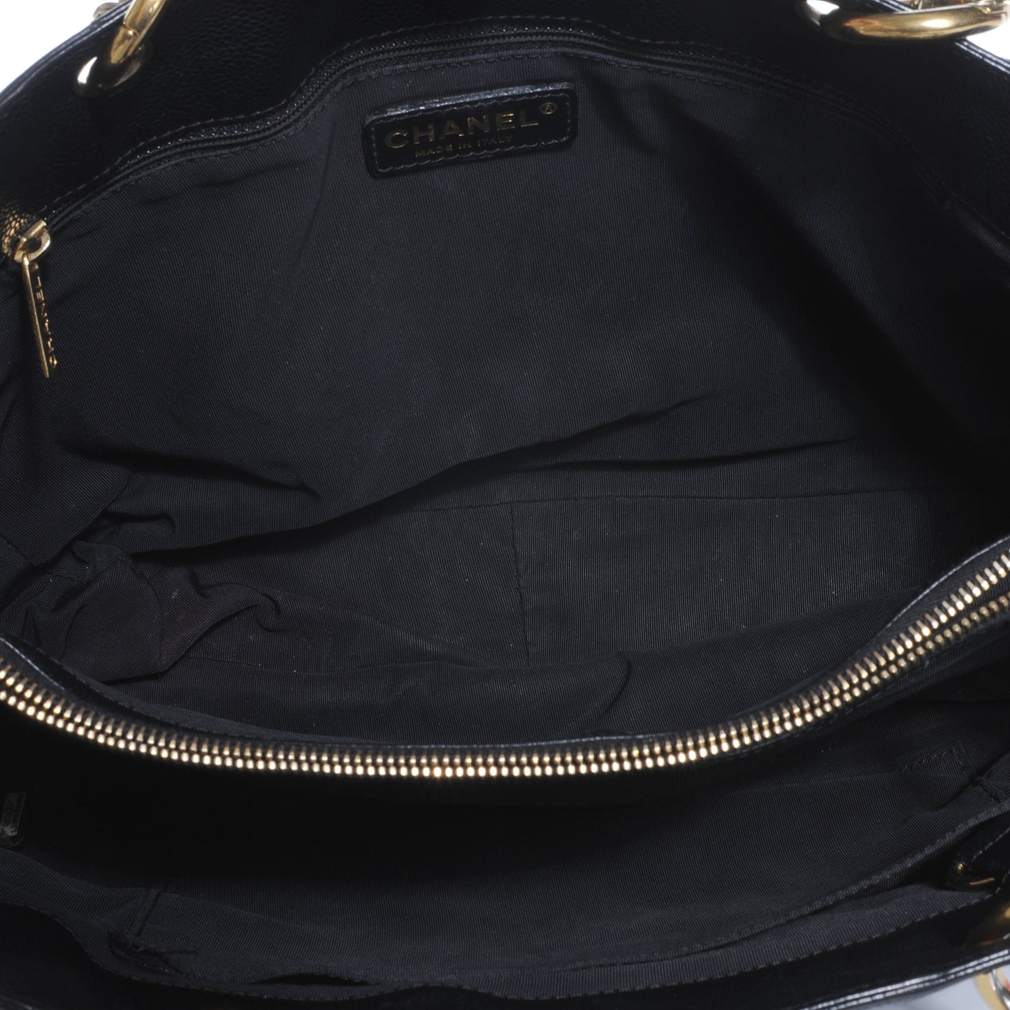 Caviar Grand Shopping Tote GST Black