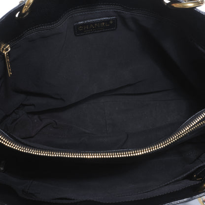 Chanel Caviar Grand Shopping Tote GST Black 5 of 7