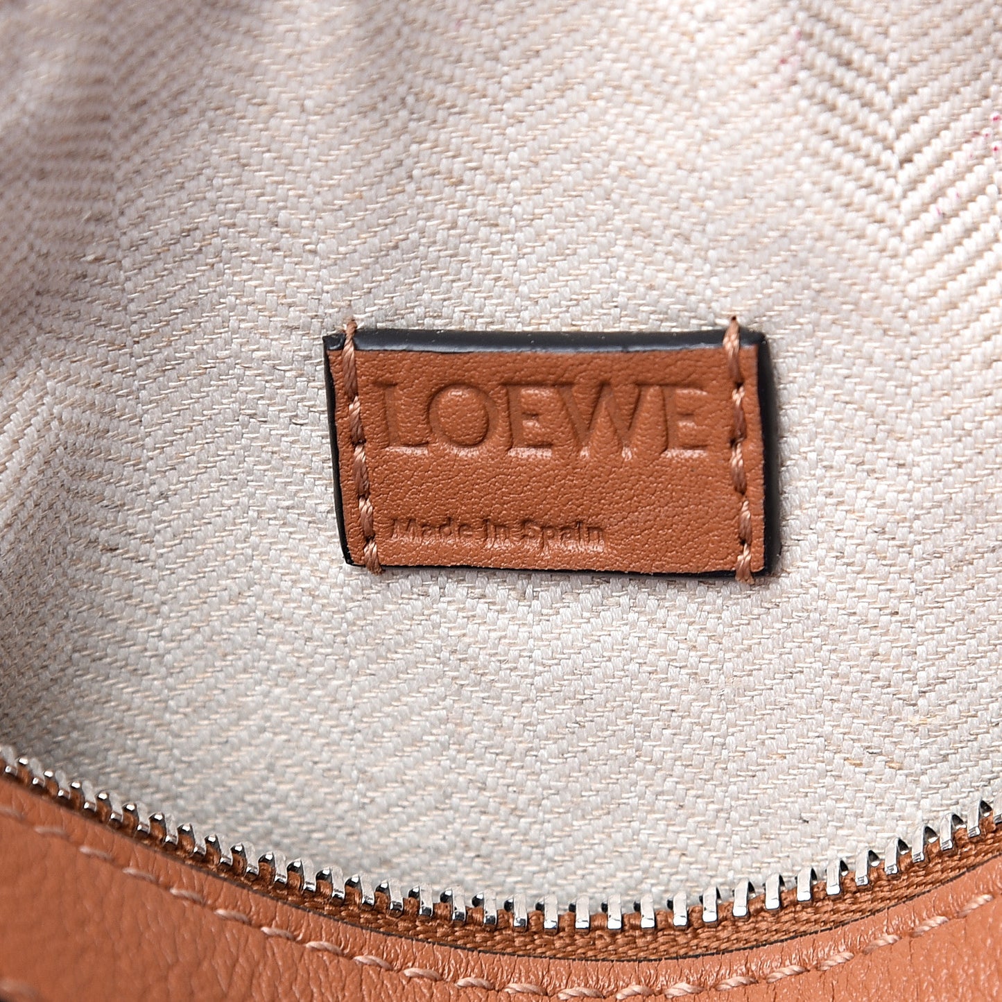 Calfskin Mini Puzzle Bag Tan