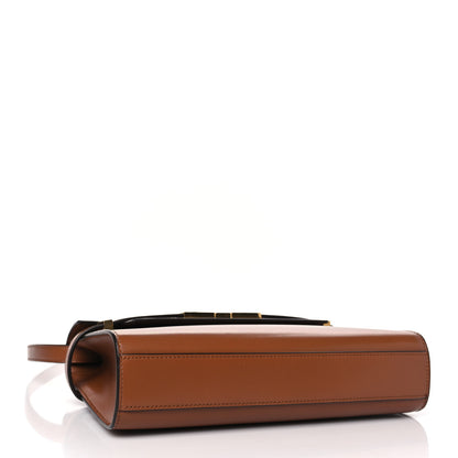 Saint Laurent Smooth Calfskin Small Manhattan Shoulder Bag Cognac 4 of 10
