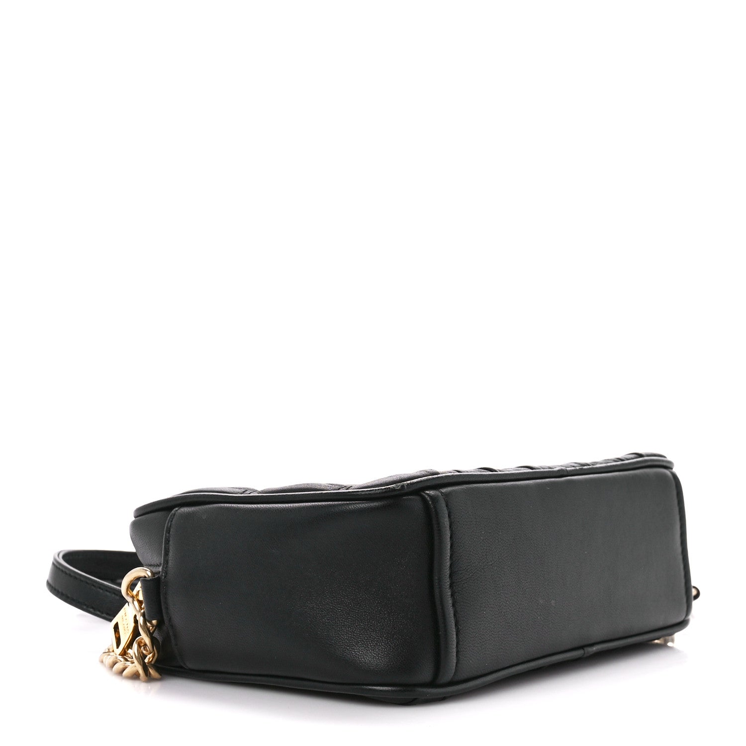 Prada Nappa Gaufre Camera Bag Black 4 of 13
