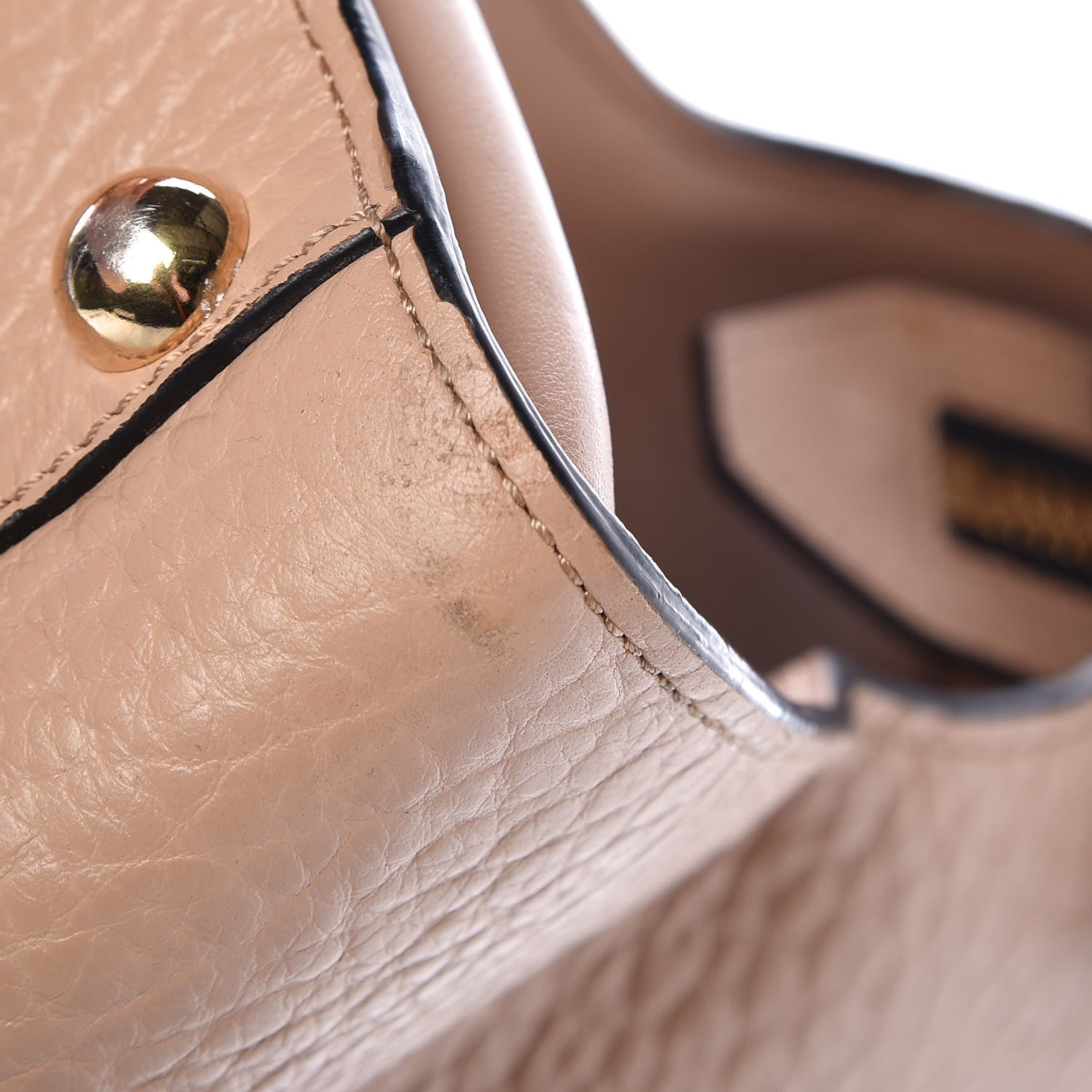 Burberry Signature Grain Medium Gainsborough Beige 14 of 14
