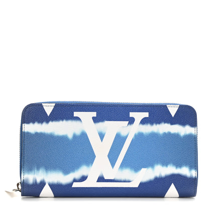 Louis Vuitton Monogram Escale Zippy Wallet Blue 1 of 7
