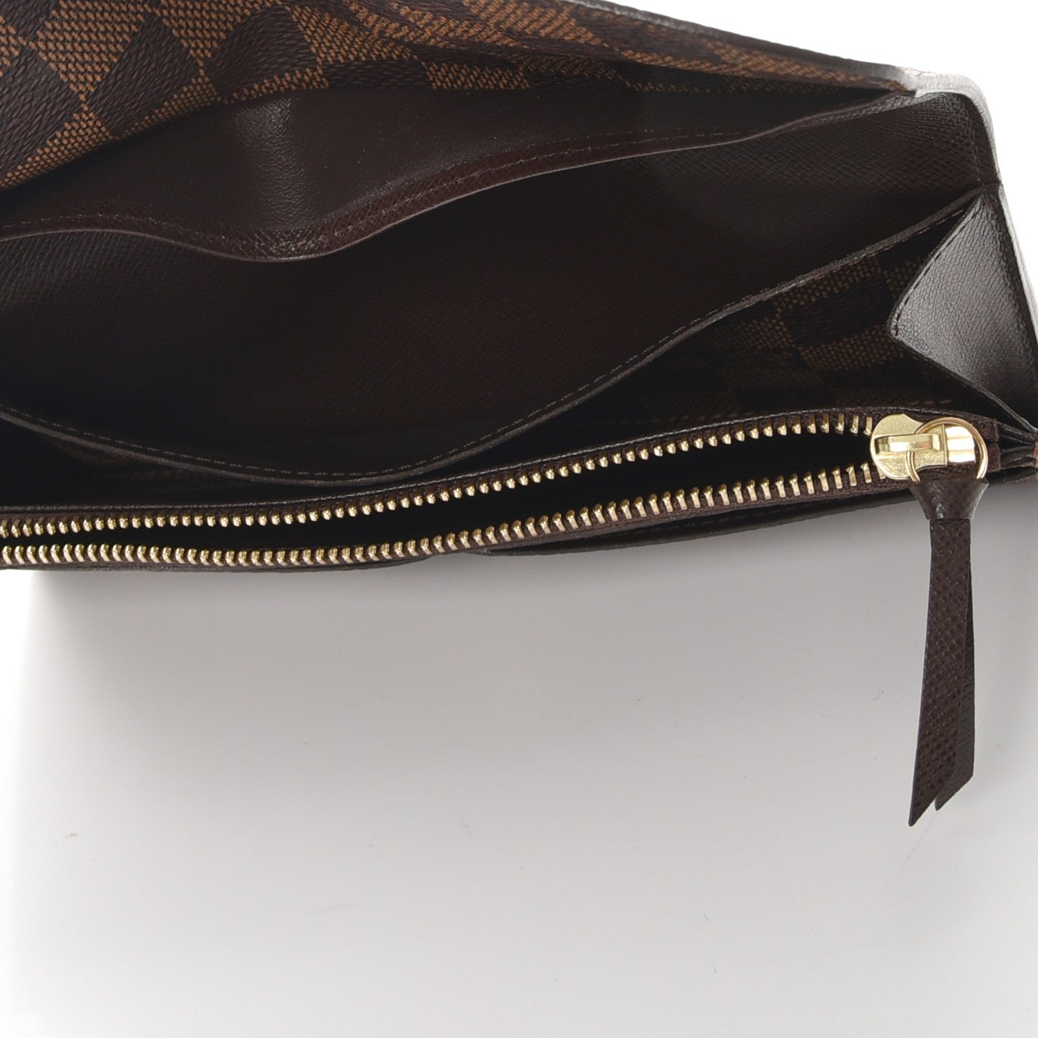 Louis Vuitton Damier Ebene Emilie Wallet 5 of 9