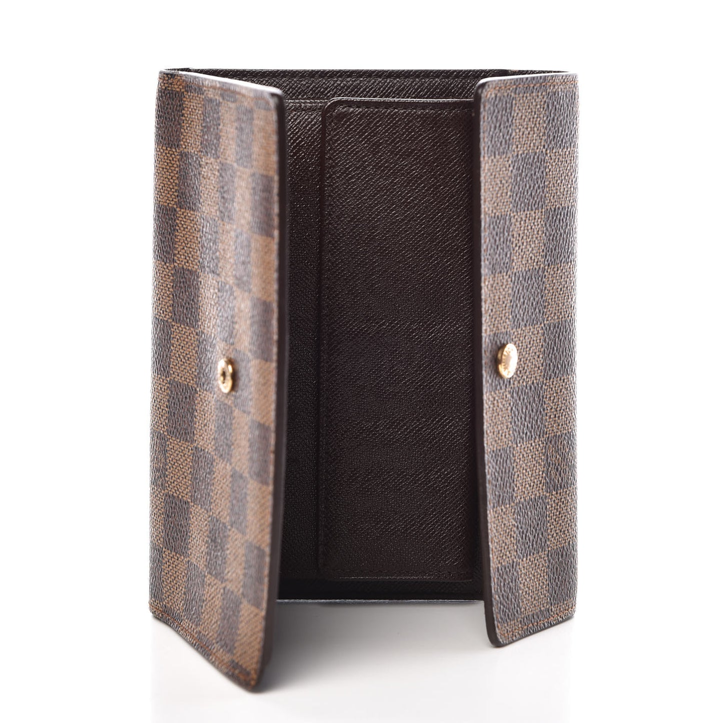 Damier Ebene Porte Tresor Etui Papier Wallet