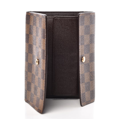 Louis Vuitton Damier Ebene Porte Tresor Etui Papier Wallet 5 of 9