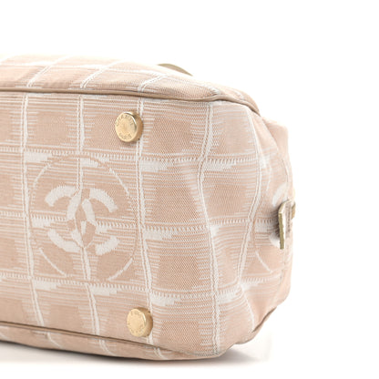 Chanel Nylon Travel Bowler Beige 9 of 9