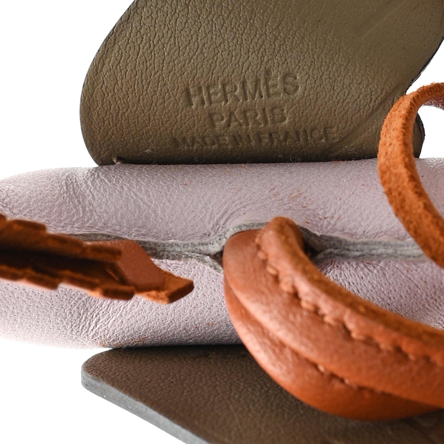 Milo Lambskin Grigri Rodeo Pegase Horse Bag Charm PM Mauve Pale Pain D'Epice Beige Marfa