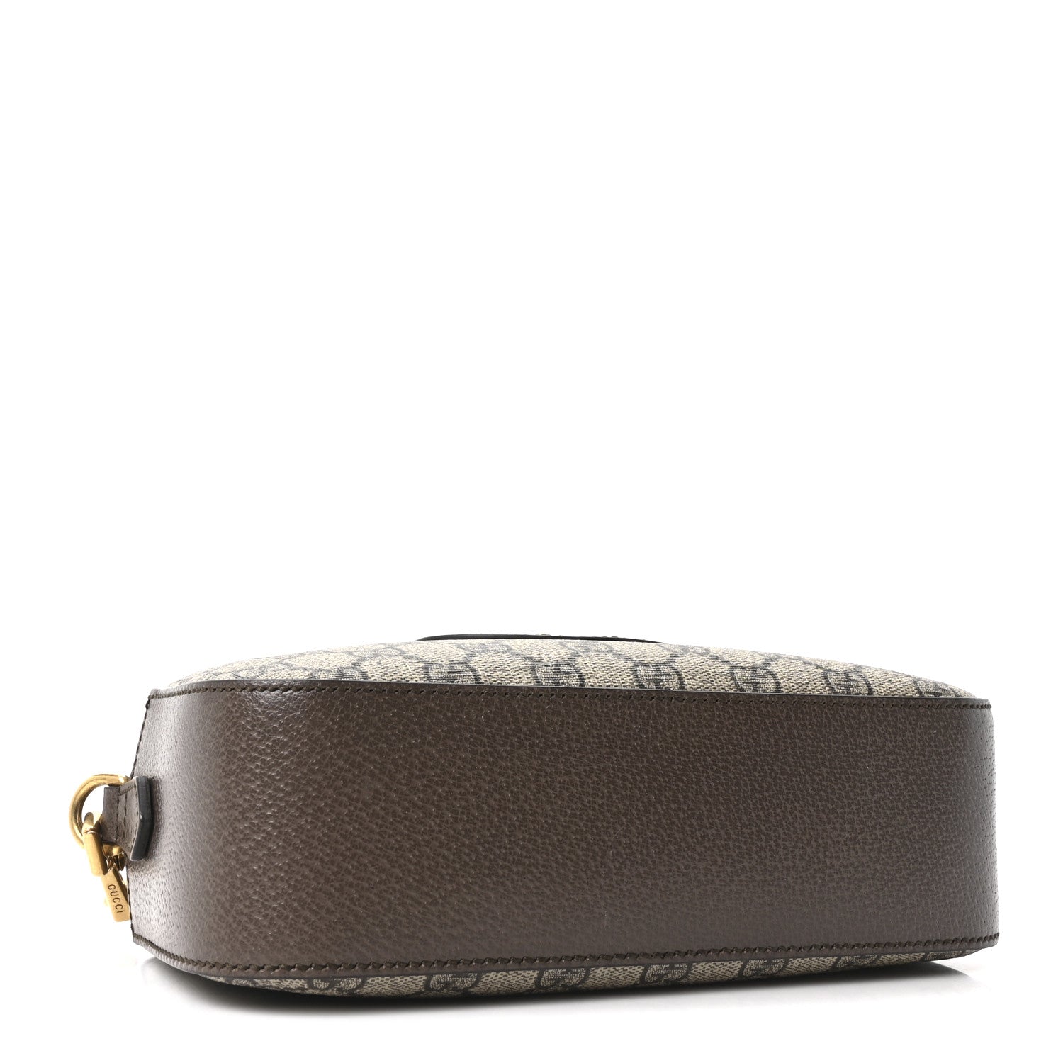 Gucci GG Supreme Monogram Web Neo Vintage Shoulder Bag Beige New Acero Crop 4 of 10