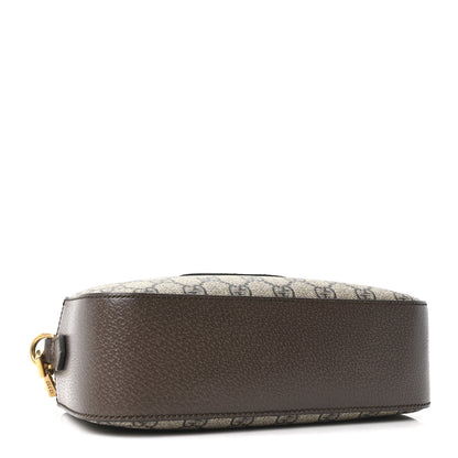 Gucci GG Supreme Monogram Web Neo Vintage Shoulder Bag Beige New Acero Crop 4 of 10