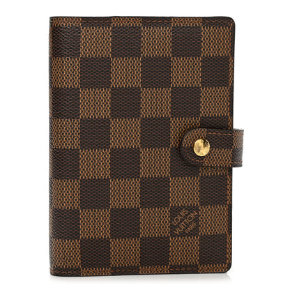 Louis Vuitton Damier Ebene Small Ring Agenda Cover 1 of 11