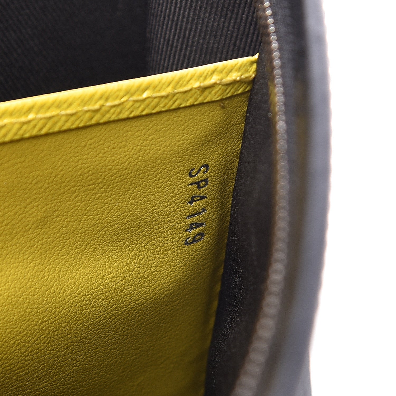 Louis Vuitton Damier Graphite Pochette Voyage MM Yellow 7 of 11