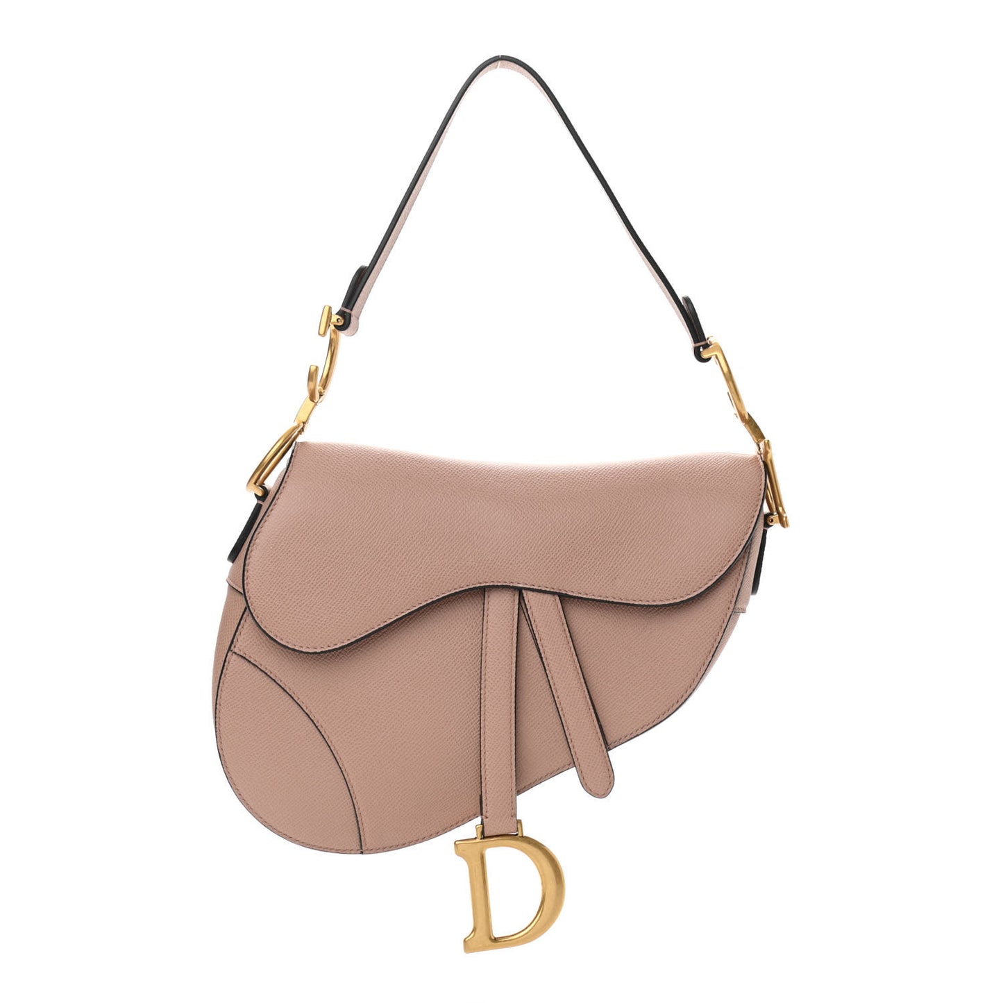 Grained Calfskin Saddle Bag Fard