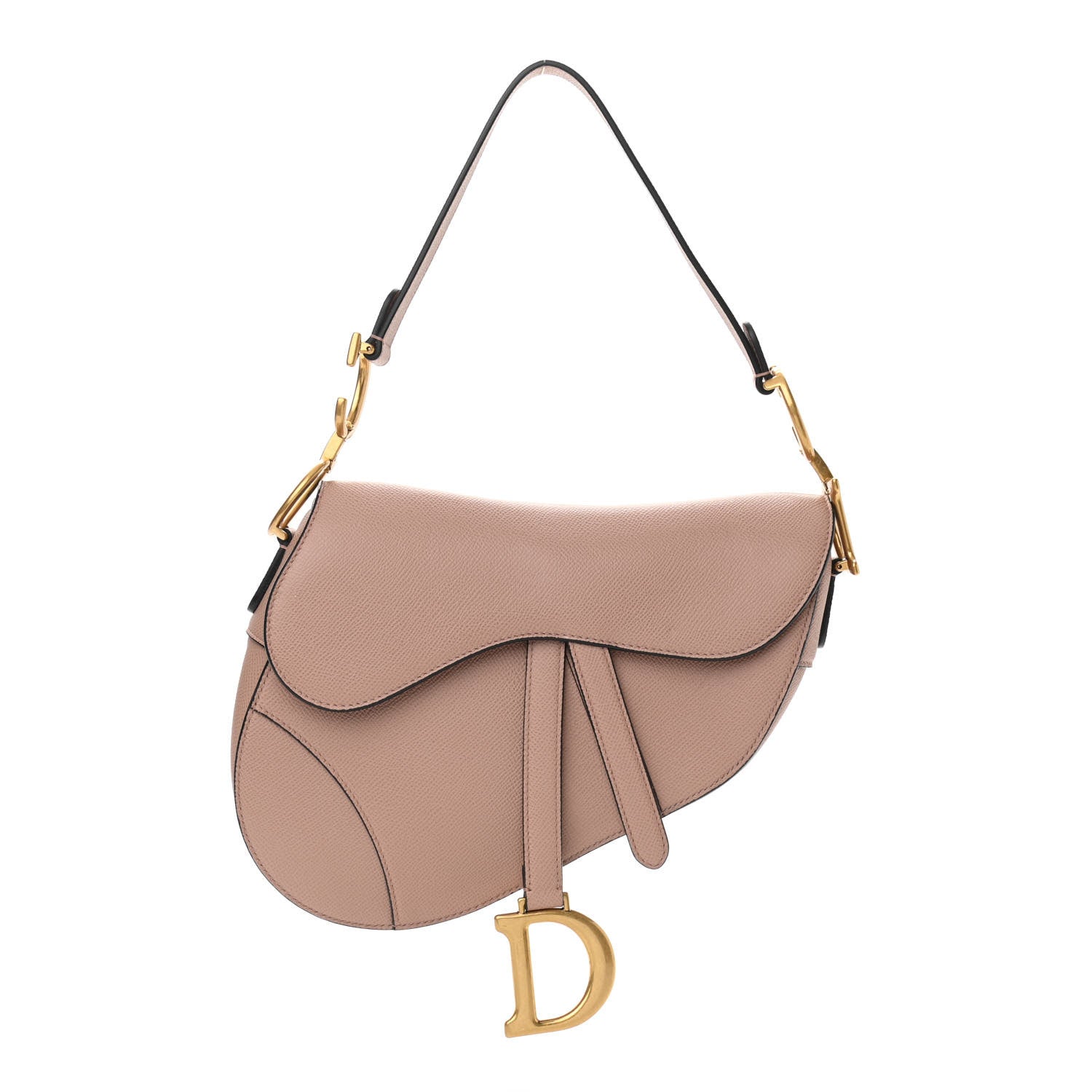 Christian Dior Grained Calfskin Saddle Bag Fard 1 of 11