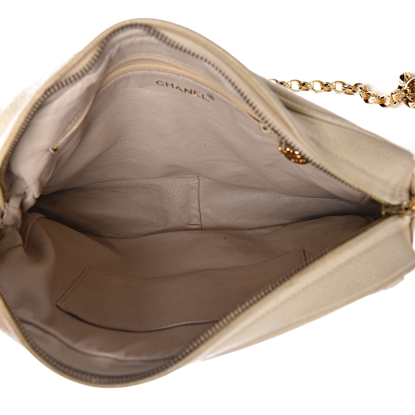 Caviar CC Camera Case Beige