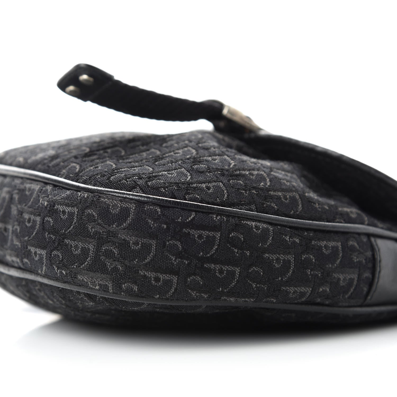 Christian Dior Monogram Crossbody Bag Black 7 of 8