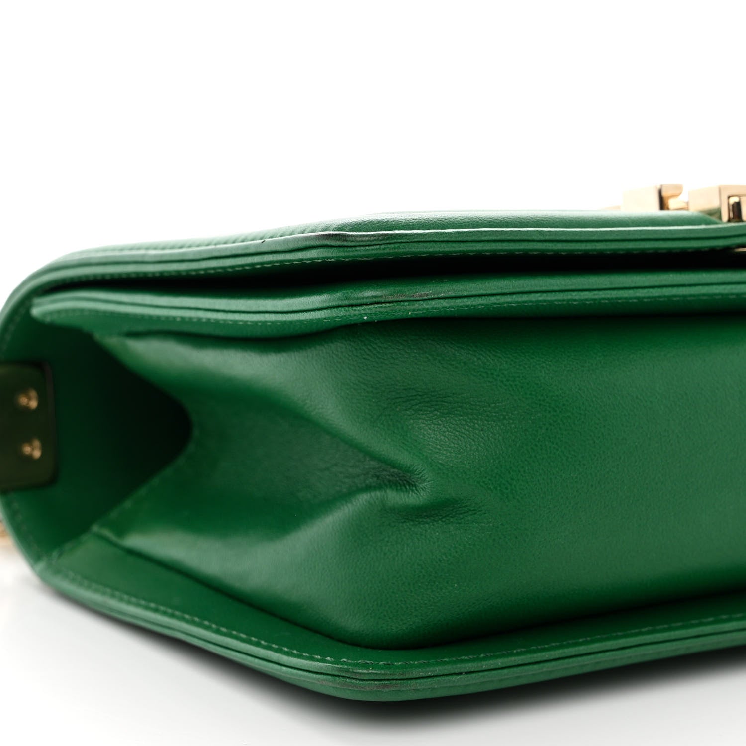 Chanel Lambskin Quilted Small Boy Flap Green 5 of 14