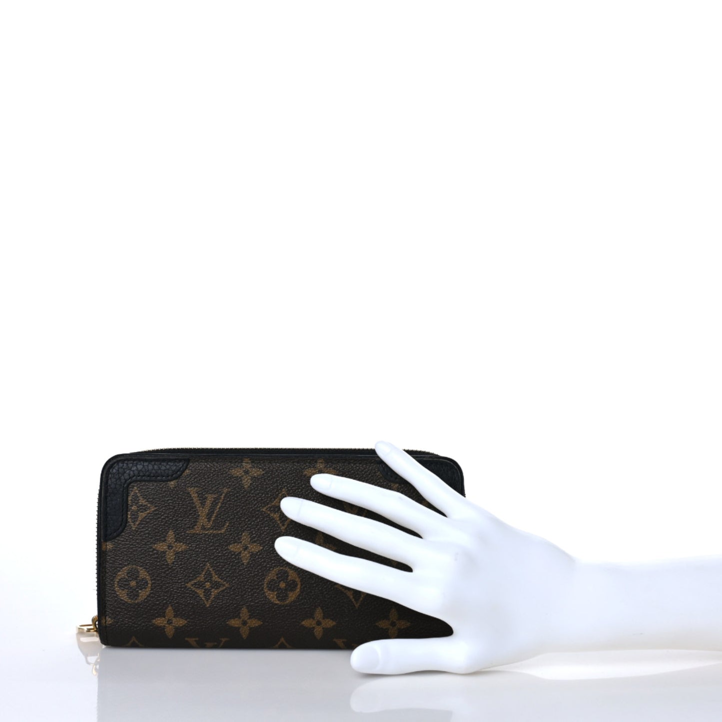 Monogram Zippy Retiro Wallet Black