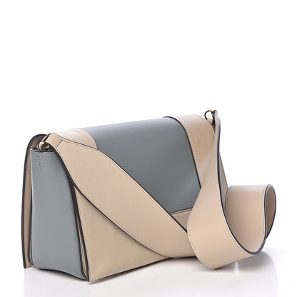Celine Shiny Smooth Calfskin Medium Frame Shoulder Bag Grege Storm 3 of 10