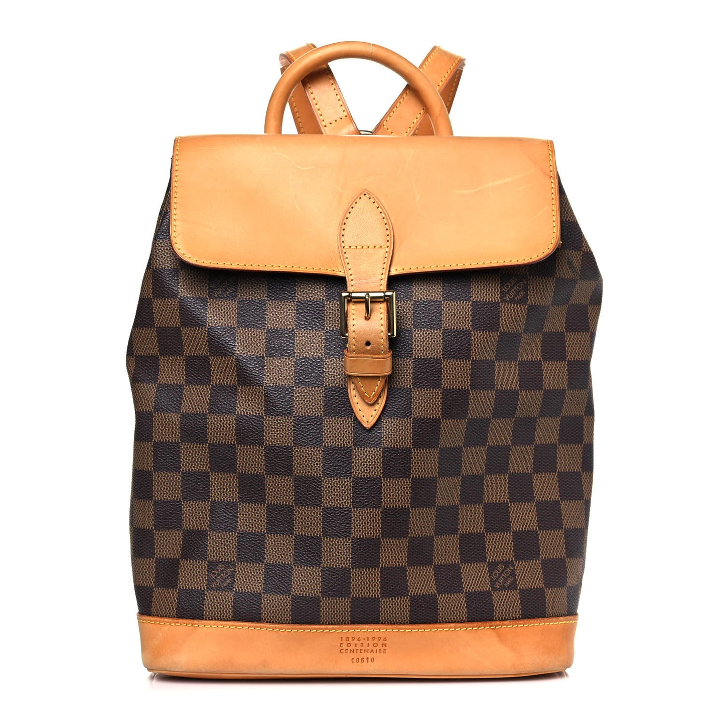 Damier Ebene Soho Centenaire Backpack