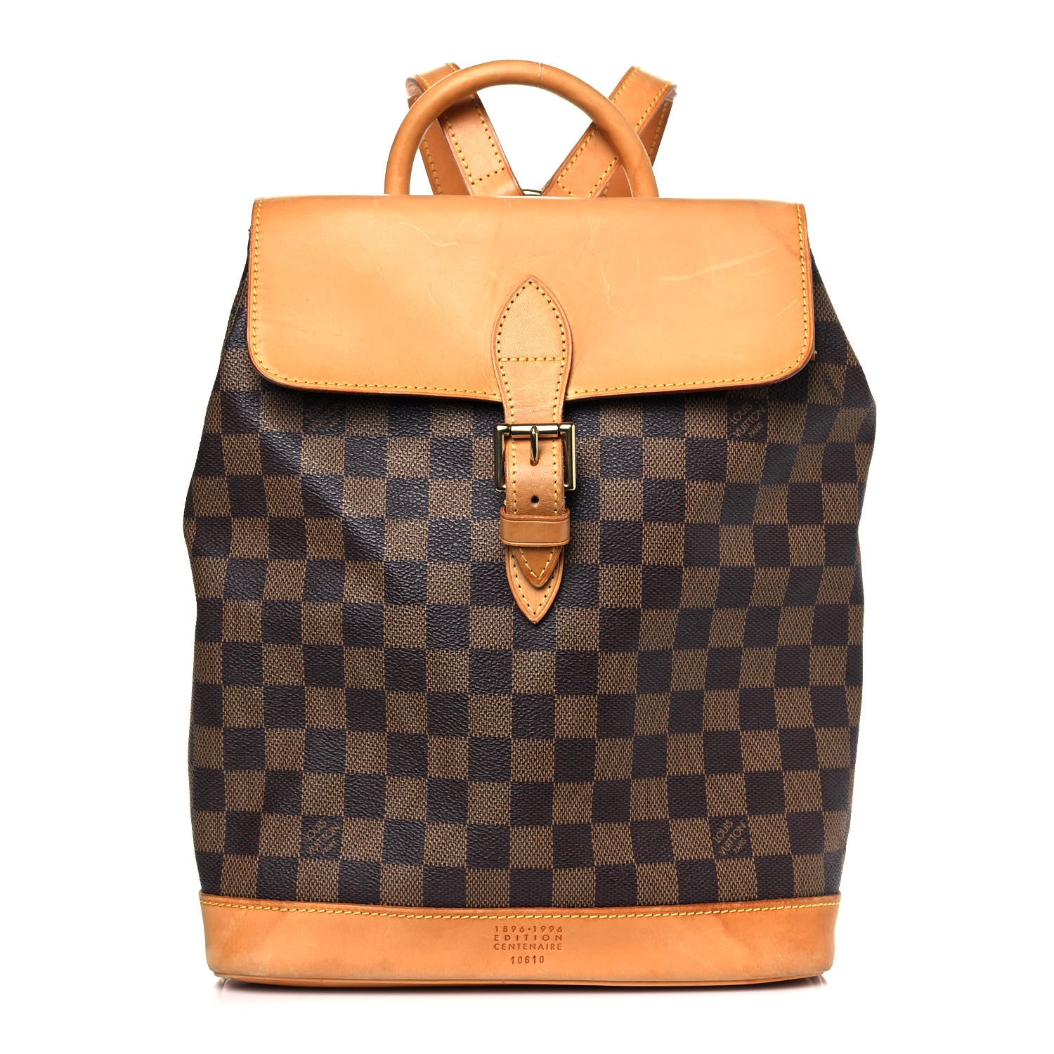 Louis Vuitton Damier Ebene Soho Centenaire Backpack 1 of 11