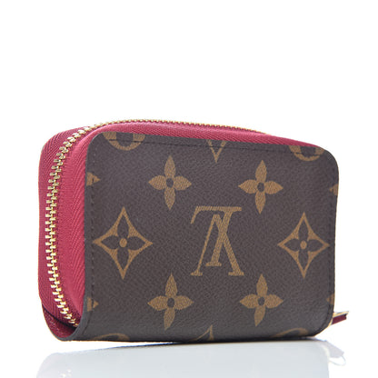Louis Vuitton Monogram Zippy Multicartes Fuchsia 3 of 7