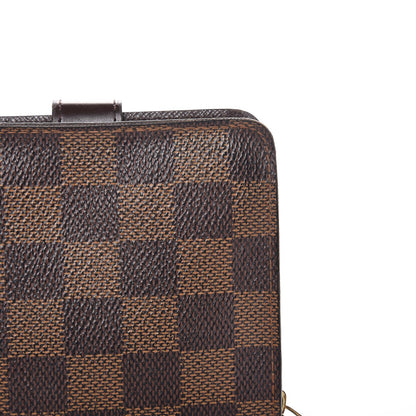 Louis Vuitton Damier Ebene Zippe Zipped Compact Wallet 9 of 11