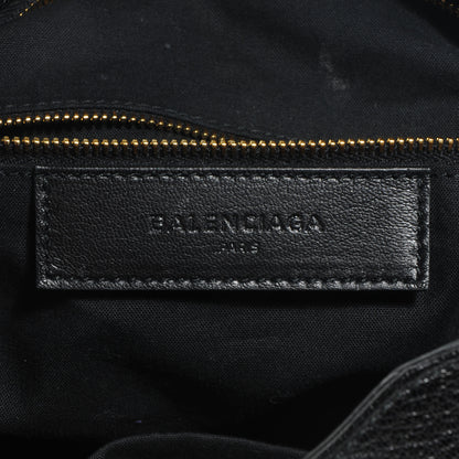 Balenciaga Chevre Metallic Edge Velo Black 6 of 9