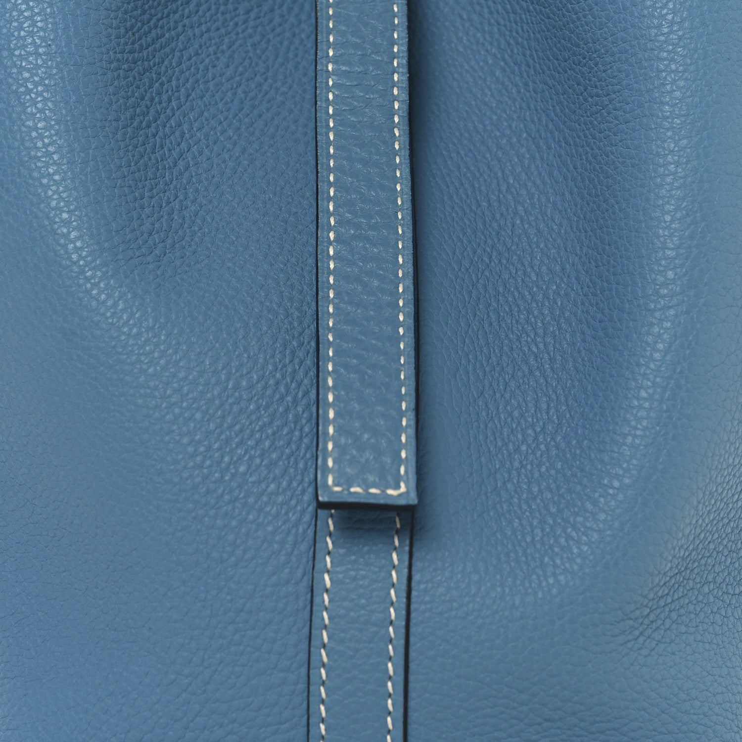Hermes Taurillon Clemence Picotin 18 PM Blue Jean 8 of 13